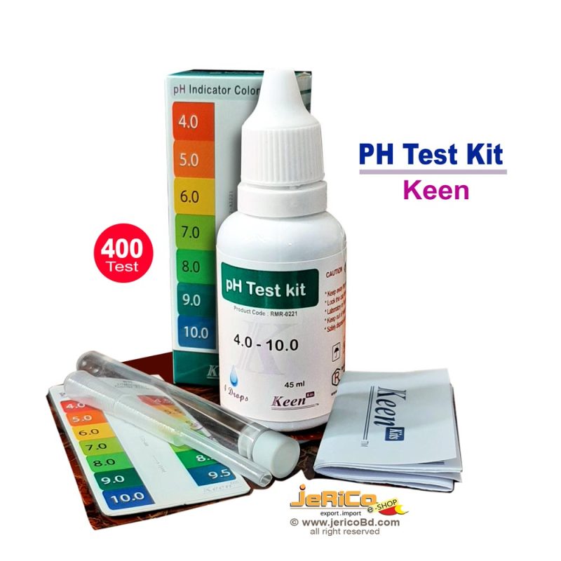 পিএইচ (PH) টেস্ট কিট (কীন) 400 টেস্ট - Image 2