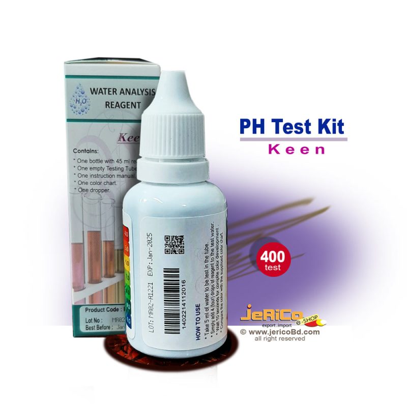 পিএইচ (PH) টেস্ট কিট (কীন) 400 টেস্ট - Image 3
