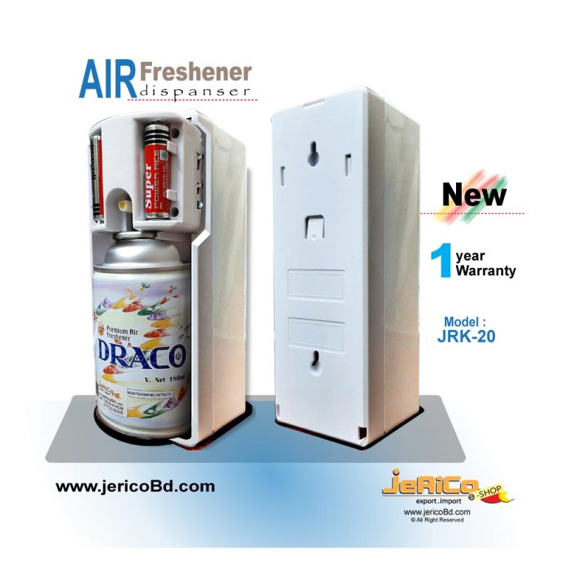 অটো এয়ার ফ্রেশনার ডিস্পেন্সার (JRC-20) নন রিমোট - Image 3