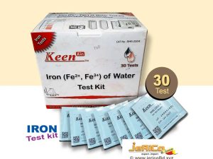 পানির আয়রন টেস্ট কিট (Fe2+, Fe3+) ৩০টেস্ট