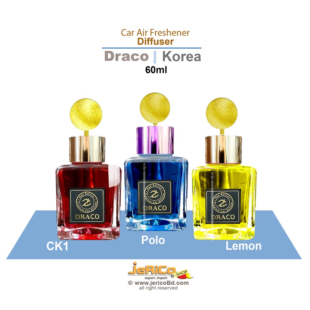 ড্রাকো কার এয়ার ফ্রেশনার রিফিল কোরিয়া, ৬০মিলি - Image 4