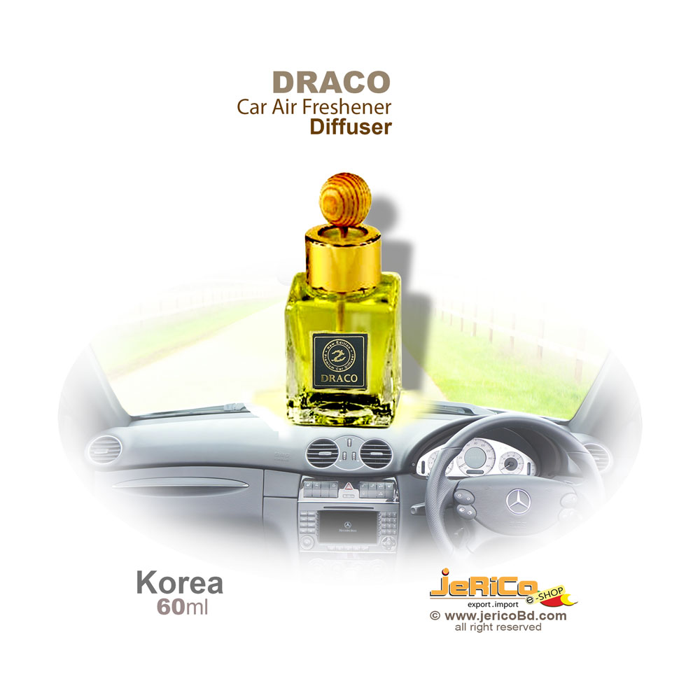 ড্রাকো কার এয়ার ফ্রেশনার রিফিল কোরিয়া, ৬০মিলি - Image 5
